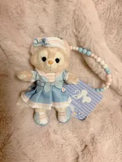 香港ディズニー　リーナベル　ぬいぐるみキーチェーン