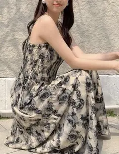 花柄 キャミワンピース SHEINのサムネイル