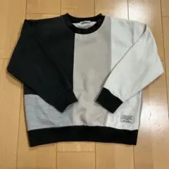 ikka マルチカラートレーナー　150 ブラック系のサムネイル