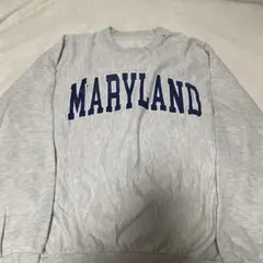MARYLAND ロゴ入り グレー トレーナー XL （LL）