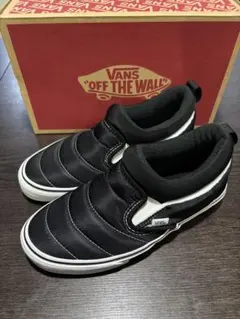 ⭐︎US企画☆ VANS スリッポンMid ブラック　24.5cm