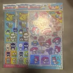 サンリオキャラクターズ キラッとシール3 3枚セット