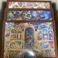 ディズニージグソーパズル完成品3枚セット
