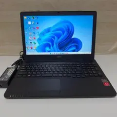【爆速SSD 256GB】FUJITSUノートパソコン Win11 オフィス付きのサムネイル