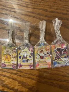 アイカツガチャガチャ　アクリルチャーム　紫吹蘭　神崎美月　音城セイラ　姫里マリア