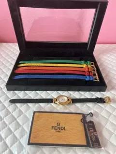 FENDI レディース 腕時計 チェンジベルトセット カメレオン ジャンク