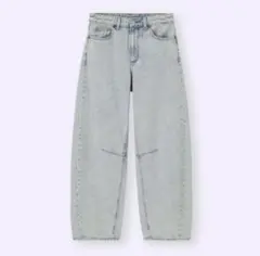 gu バレルレッグジーンズB+EC(丈短め68.0cm)62 BLUE XS