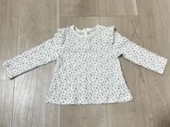 プチバトー petit bateau 小花柄 長袖 トップス　70〜80cmのサムネイル