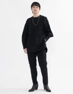 美品✨HYKE ハイク ボウタイブラウス サイズ2 ベージュ チェック柄 