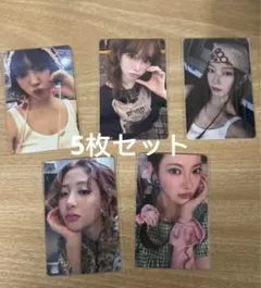 lesserafim momstouch トレカ　5枚セット