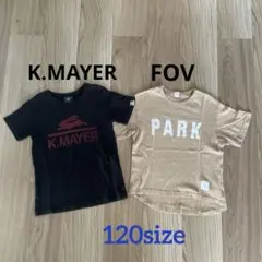 S*p様 K.MAYER FOV Tシャツまとめ売り　120cmのサムネイル