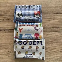 DOG DEPT ウエットティッシュ 3パックセット