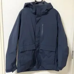 UNIQLO ユニクロ　ハイブリッドダウンパーカー　ネイビー　L