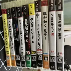 ①PS3 ゲームソフト 10本セット ※動作確認済み