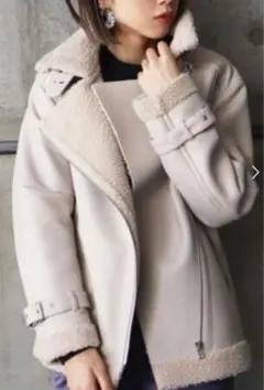 EMODA ボアライダースジャケット