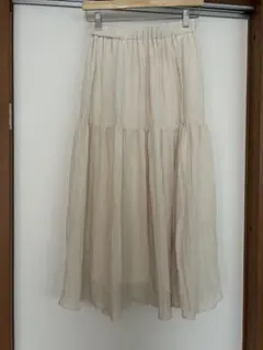 Discoat フレアロングスカート