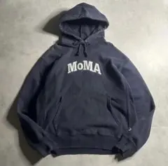 【神フェード】MoMA Champion チャンピオン フーディー ネイビー