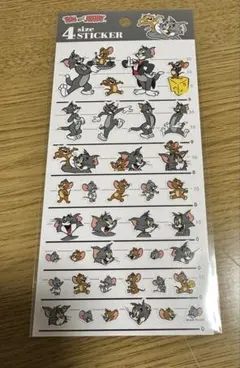 4size STICKER トムとジェリー