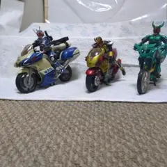 仮面ライダー バイクフィギュア 3体セット