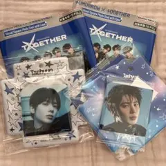 TXT テヒョン　ビジュアルスクエアフォトシール&ケース　２種セット