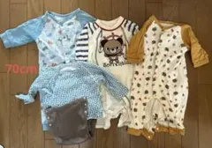ベビー　長袖　60 70cm 4点セット　ロンパースなど