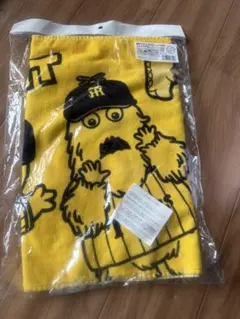 阪神タイガース ガチャピン・ムック コラボ フェイスタオル 新品未開封