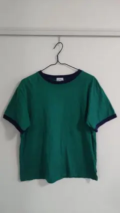 coen 緑色 半袖Tシャツ Lサイズ