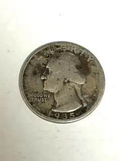 銀含有28g 米国 クォーター銀貨 5枚セット 1964年他 - メルカリ