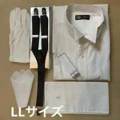 お値下げ！　新郎小物シャツセット！　シャツLLサイズ　ウエディング