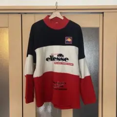 ellesse フリース　ビンテージ　トレーナー　オーバーサイズ　90’s古着のサムネイル