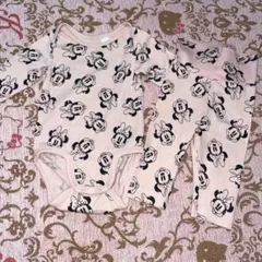 美品　H&M ディズニー　ミニーマウス　ロンパース　レギンス　セット60cm