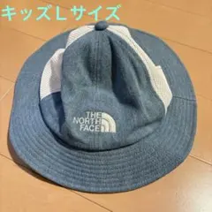 THE NORTH FACE デニムメッシュハット 帽子　キッズLのサムネイル