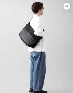 ATTITU CORDURA レザー コンビ メッセンジャーバッグ Large - メルカリ