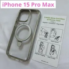 ☆ iPhone 15 Pro Max 用 ケース チタニウム　新品