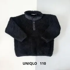 ＜UNIQLO ユニクロ＞フリースプルオーバー(長袖)サイズ110