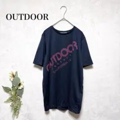 OUTDOOR PRODUCTS Ｔシャツ　ネイビー　ＬＬ　スポーツＴ