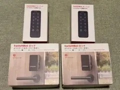 スマートロック　SwitchBotキーパッド＋ロック　新品未使用2セット