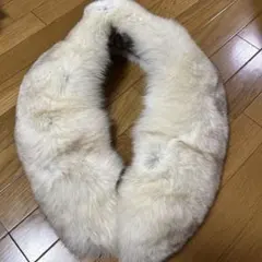 SAGA FOX ホワイトファー ショール