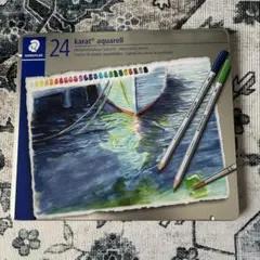 STAEDTLER karat aquarell 24色 水彩色鉛筆のサムネイル