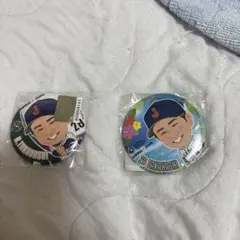 WBC 2023 侍ジャパン 高橋宏斗 缶バッジ 2種セット