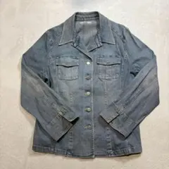 【23区】デニムジャケット Gジャン ライトブルー XL