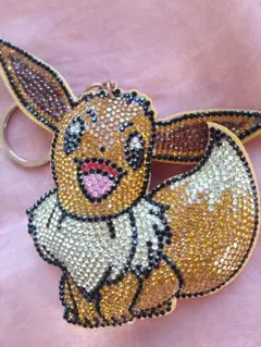 ポケモン　イーブイキーホルダー