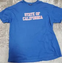 【中古】 GLAZOS ロゴ Tシャツ 170 ブルーのサムネイル