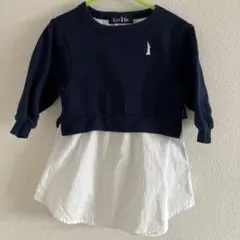 EAST BOY レイヤードワンピース 90サイズ