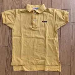 VAN MINI ポロシャツ イエロー 110cm