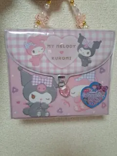 サンリオMY MELODY & KUROMI シールコレクションバッグ