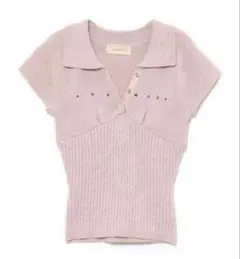 andmary Lindsay logo tops pink