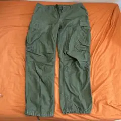 ALPHA カーゴパンツ オリーブグリーン