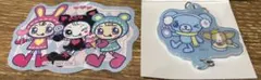 マツキヨココカラ ステッカー&アクリルチャームとラバークリップのセット