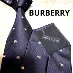 BURBERRY ネクタイ モノグラム 希少デザイン 総柄 入手困難 レア